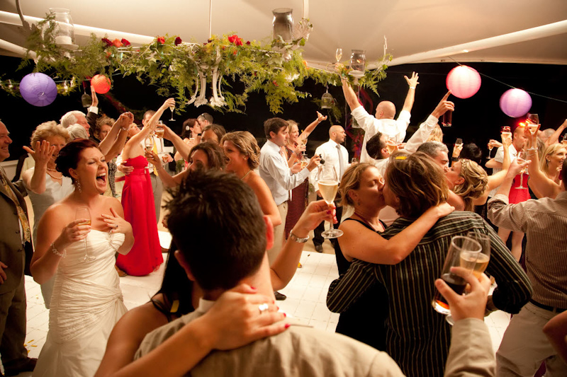 Laughs, kisses, and fun at reception photo by South Africa based